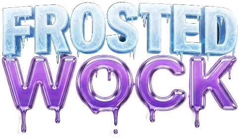 Frosted Wock logotype